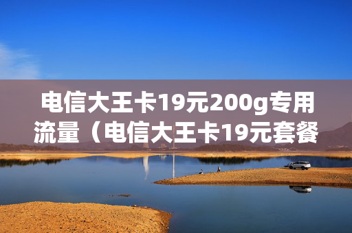 电信大王卡19元200g专用流量（电信大王卡19元套餐200g流量）