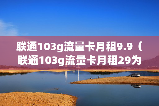 联通103g流量卡月租9.9（联通103g流量卡月租29为什么前六个月不能打电话）