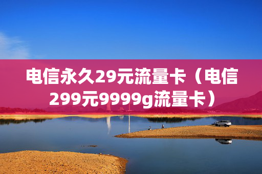 电信永久29元流量卡（电信299元9999g流量卡）