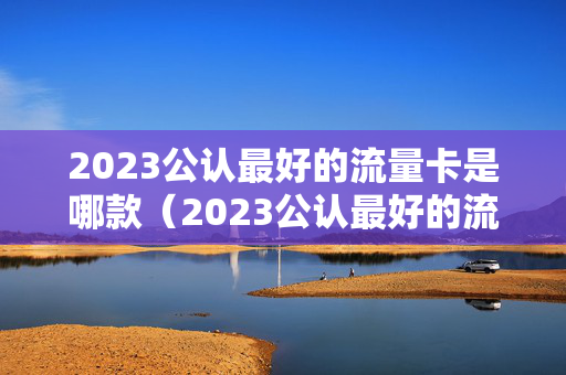 2023公认最好的流量卡是哪款（2023公认最好的流量卡是哪款呢）