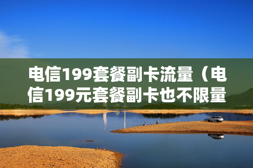 电信199套餐副卡流量（电信199元套餐副卡也不限量流量吗）