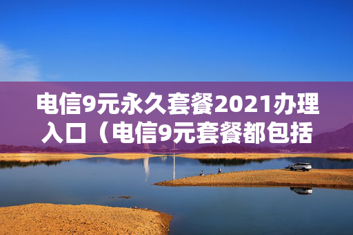 电信9元永久套餐2021办理入口（电信9元套餐都包括啥）