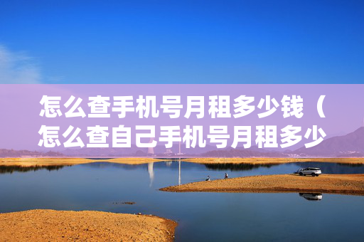 怎么查手机号月租多少钱（怎么查自己手机号月租多少钱）