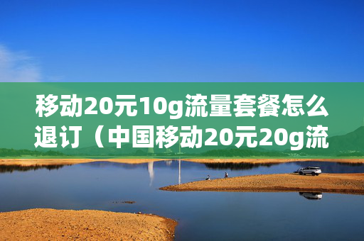 移动20元10g流量套餐怎么退订（中国移动20元20g流量包怎么退）