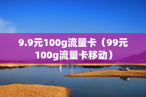 9.9元100g流量卡（99元100g流量卡移动）