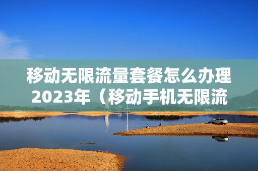 移动无限流量套餐怎么办理2023年（移动手机无限流量套餐怎么办理）