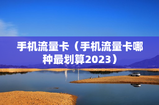 手机流量卡（手机流量卡哪种最划算2023）