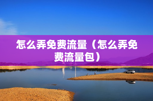 怎么弄免费流量（怎么弄免费流量包）