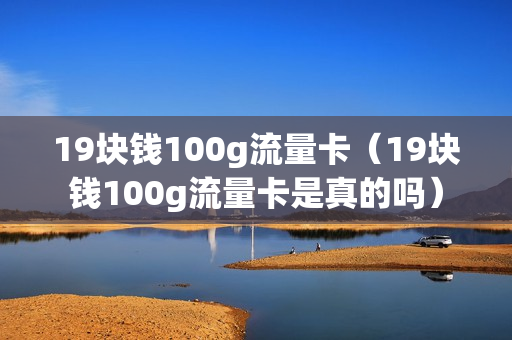 19块钱100g流量卡（19块钱100g流量卡是真的吗）