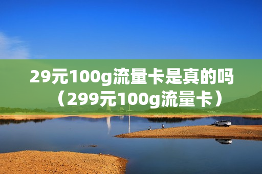 29元100g流量卡是真的吗（299元100g流量卡）