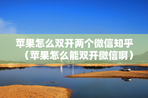 苹果怎么双开两个微信知乎（苹果怎么能双开微信啊）