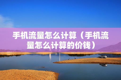 手机流量怎么计算（手机流量怎么计算的价钱）