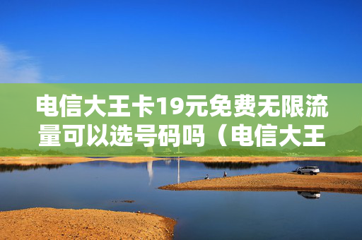 电信大王卡19元免费无限流量可以选号码吗（电信大王卡19元免费无限流量可以选号码吗安全吗）