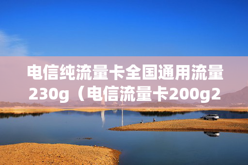 电信纯流量卡全国通用流量230g（电信流量卡200g29元）