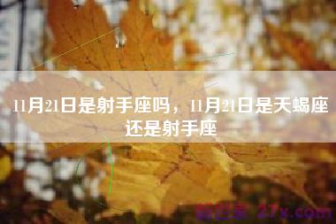 11月21日是射手座吗，11月21日是天蝎座还是射手座