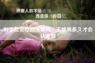 射手女会吃回头草吗，天蝎男多久才会认定你