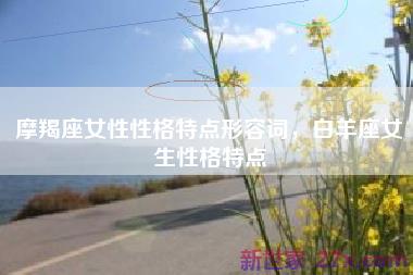 摩羯座女性性格特点形容词，白羊座女生性格特点