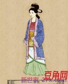 古代女子服饰的诗词句 关于形容古代女子衣着很美的诗句