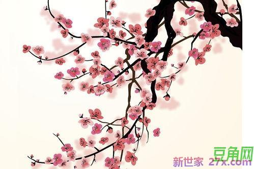 描写春节梅花的词句 关于春节梅花的诗句